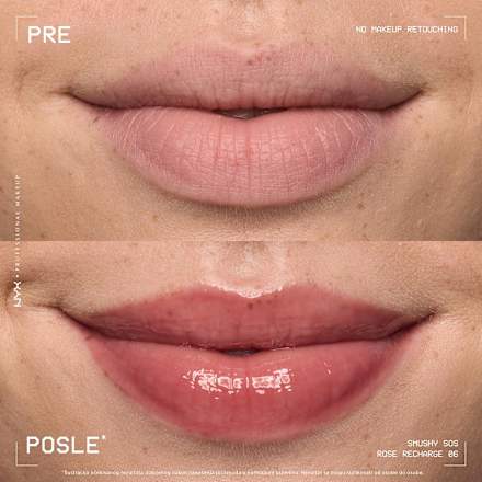 SMUSHY SOS maska za usne - 06 rose recharge NYX PROFESSIONAL MAKEUP