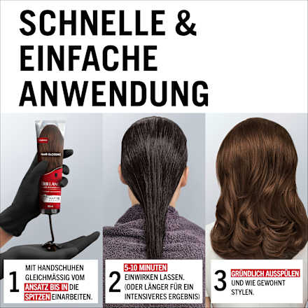 Farb-Glanzbehandlung Glossing – Hellbraun Schwarzkopf Brillance