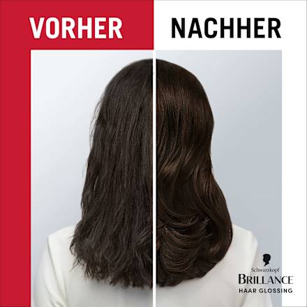 Farb-Glanzbehandlung Glossing – Transparent Diamond Schwarzkopf Brillance