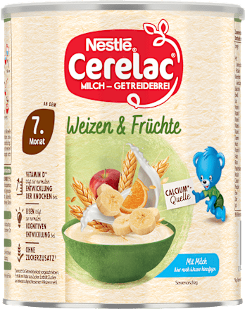 Getreidebrei Milch Weizen & Früchte ab dem 7. Monat Nestlé Cerelac