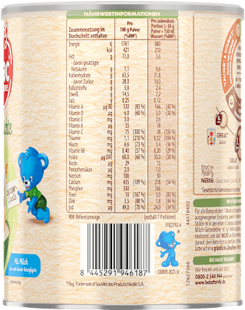 Getreidebrei Milch Weizen & Früchte ab dem 7. Monat Nestlé Cerelac