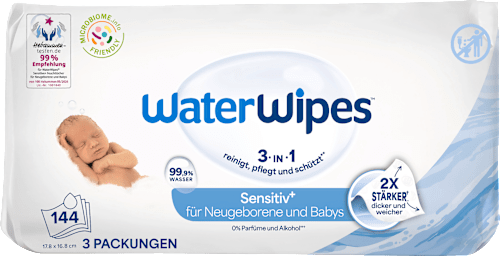Feuchttücher (3x48 St) WaterWipes