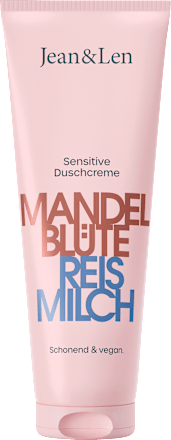 Duschcreme Sensitive Mandelblüte Reismilch Jean&Len