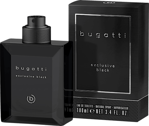 bugatti Exclusive Black for him Eau de Toilette, 100 ml dauerhaft günstig online kaufen