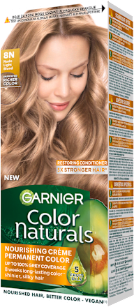 Крем-боя за коса, Nr.8N Естествено светло рус GARNIER Color naturals
