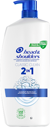 Шампоан против пърхот 2в1 CLASSIC CLEAN head&shoulders