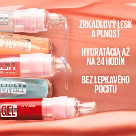 Lesk na pery LIFTER GEL 05 Melon-ade MAYBELLINE NEW YORK