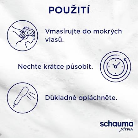 šampon Men XTRA Hair Booster schauma
