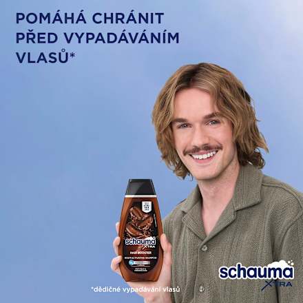šampon Men XTRA Hair Booster schauma