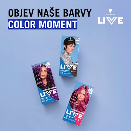Colour Moment barva na vlasy 010 Uhlově hnědá Schwarzkopf LIVE