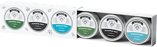 trojbalení mastí 3x15 ml Konopný