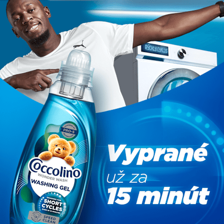 Prací gél Wonder Wash Speed Clean XL Coccolino
