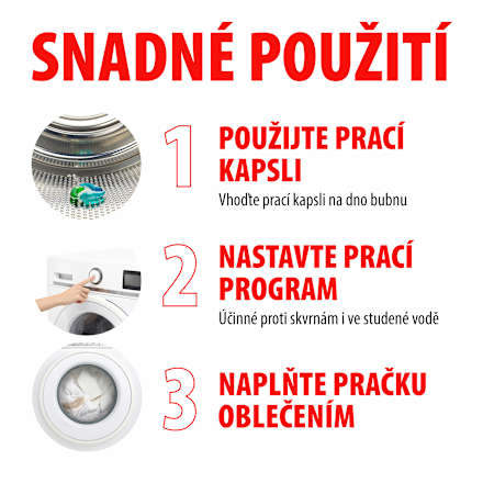 prací kapsle Universal 4v1 Deep Clean Persil