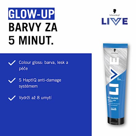 COLOUR+CARE Glossing Ledová perleť Schwarzkopf LIVE