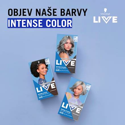 Intense Colour barva na vlasy U72 Šedivá stříbrná Schwarzkopf LIVE