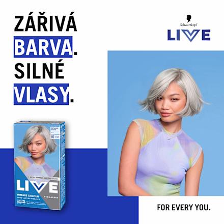 Intense Colour barva na vlasy U71 Metalická stříbrná Schwarzkopf LIVE