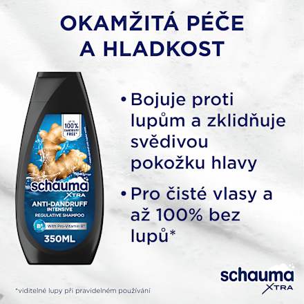 Anti-Dandruff intenzivní šampon proti lupům Intense schauma