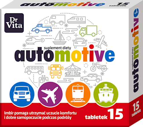 Suplement diety na problemy lokomocyjne Automotive DR VITA