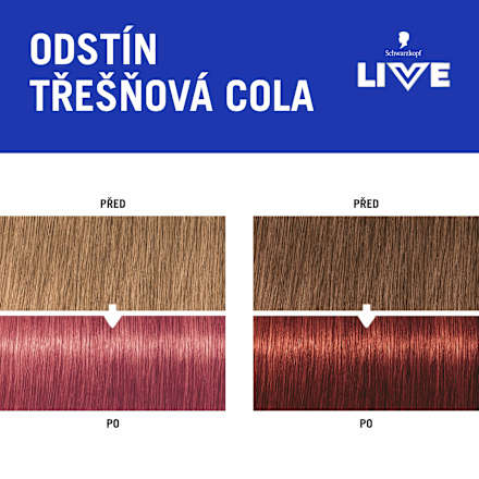 COLOUR+CARE Glossing Třešňová cola Schwarzkopf LIVE