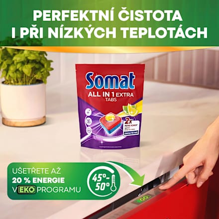 tablety do myčky ALL IN1 EXTRA Lemon Somat