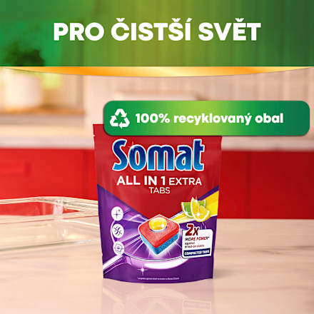 tablety do myčky ALL IN1 EXTRA Lemon Somat