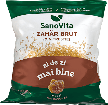 Zahăr brut din trestie de zahăr Sanovita