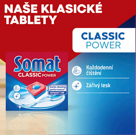 Classic tablety do myčky Somat