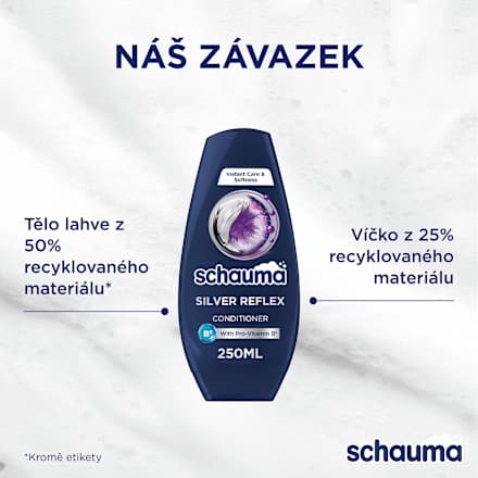 kondicionér na vlasy Silver Reflex Cool Blonde schauma