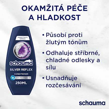kondicionér na vlasy Silver Reflex Cool Blonde schauma