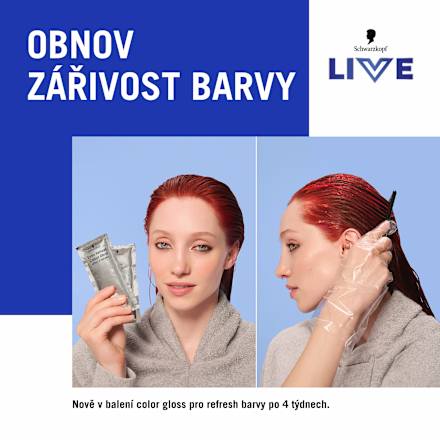 Live Intense Colour barva na vlasy U67 Metalická modrá Schwarzkopf LIVE