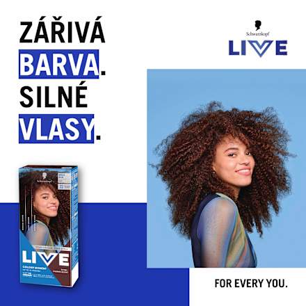 Colour Moment barva na vlasy 065 Rumově hnědá Schwarzkopf LIVE