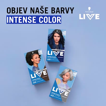 Live Intense Colour barva na vlasy U67 Metalická modrá Schwarzkopf LIVE