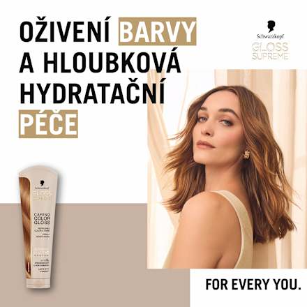 tónovací maska na vlasy Karamel Schwarzkopf GLOSS SUPREME