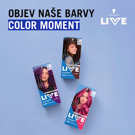 Colour Moment barva na vlasy 065 Rumově hnědá Schwarzkopf LIVE