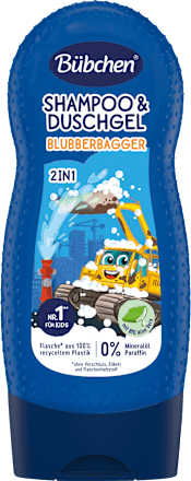 Kinder Shampoo & Duschgel Blubberbagger Bübchen