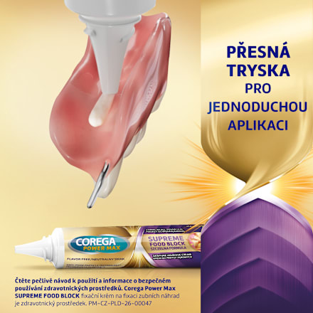 fixační krém Supreme Food COREGA
