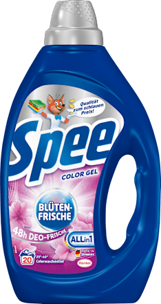 Colorwaschmittel Gel Blütenfrische Spee