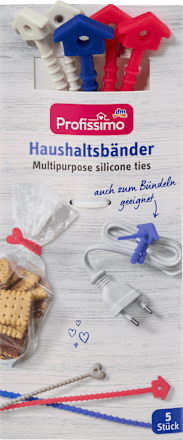 Haushaltsbänder sortiert Profissimo