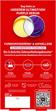 Serum Purple Max White Colgate