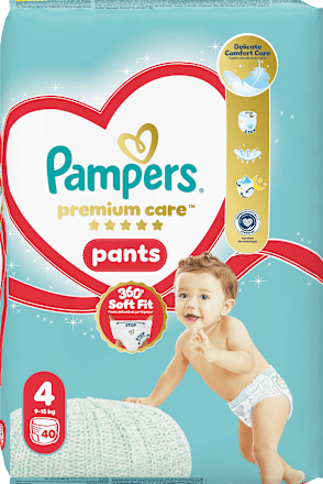 Scutece chiloţel numărul 4, 8-14 kg Pampers Premium Care