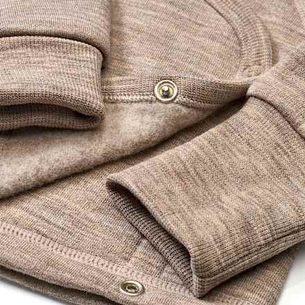 Wickeljacke aus Wolle, beige, Gr. 50/56
 ALANA