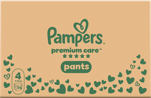 Пелени-гащички, размер 4 (9-15 кг) Pampers Premium Care