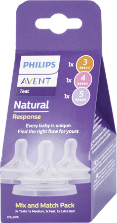 Súprava cumlíkov Natural Response Mix PHILIPS AVENT