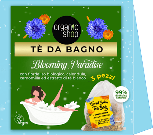 Tè da bagno Blooming Paradise organic shop