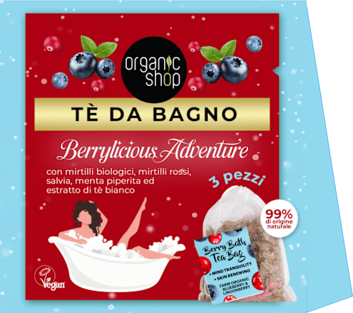 Tè da bagno Berrylicius Adventure organic shop