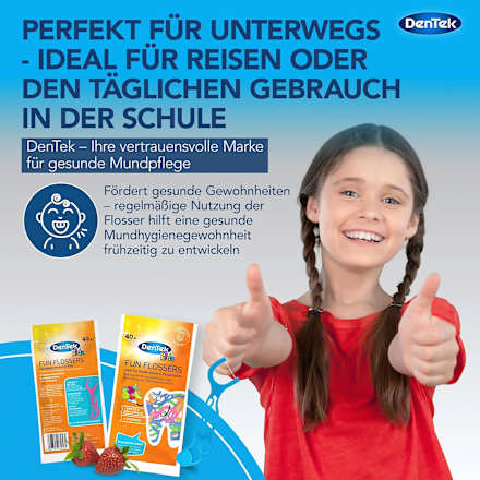 Zahnseidesticks Fun Flossers Kids DenTek
