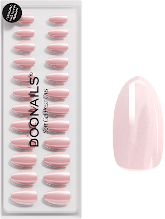 Künstliche Nägel Press Ons Short Almond Almond Jet Set Doonails