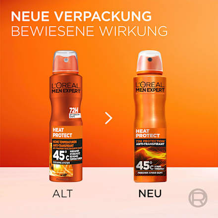 Antitranspirant Deospray Heat Protect L'ORÉAL PARiS MEN EXPERT