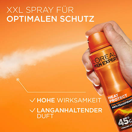 Antitranspirant Deospray Heat Protect L'ORÉAL PARiS MEN EXPERT
