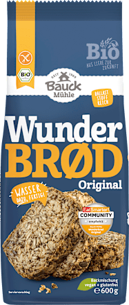 Backmischung Wunderbrot, glutenfrei Bauck Mühle